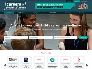 Careers in Students' Unions screenshot preview