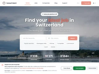 SuisseTalent screenshot preview