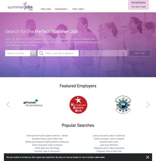 SummerJobs.com platform preview