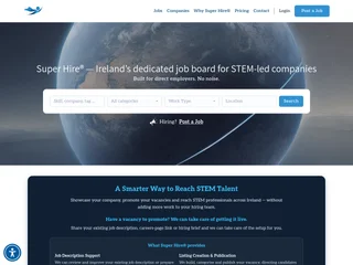 SuperHire.ie screenshot preview SuperHire.ie screenshot preview