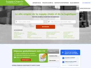 Supply-Chain.fr platform preview