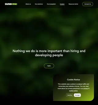 Surevine Careers platform preview