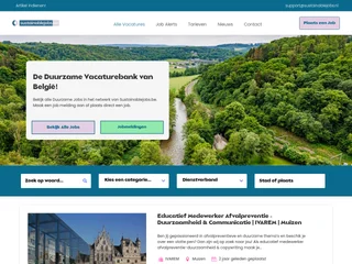 Sustainablejobs.be screenshot preview Sustainablejobs.be screenshot preview
