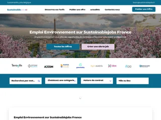 Sustainablejobs France screenshot preview Sustainablejobs France screenshot preview