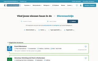 Sustainablejobs.nl screenshot preview