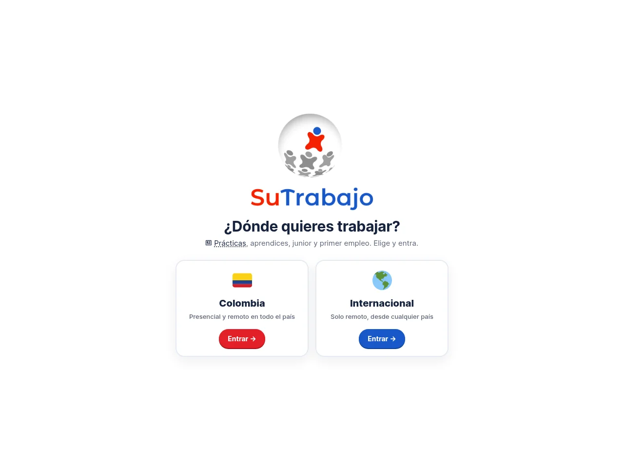 SuTrabajo.com screenshot SuTrabajo.com job board platform screenshot showing job search interface