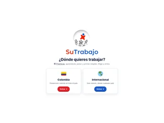 SuTrabajo.com screenshot preview