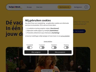Swipe4Work platform preview