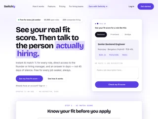 Switchly platform preview Switchly platform preview