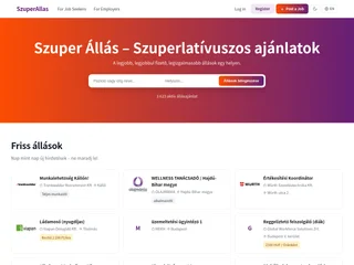 SzuperAllas platform preview