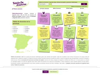 Tablón de Anuncios platform preview