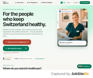 TakeCare screenshot preview