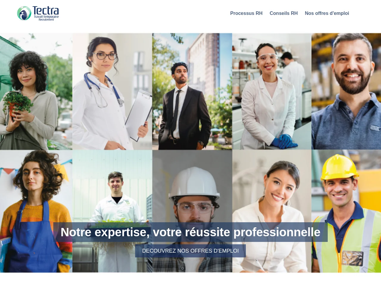TECTRA MAROC screenshot TECTRA MAROC job board platform screenshot showing job search interface