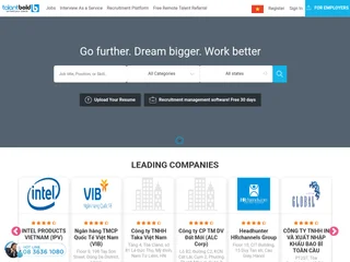 TalentBold platform preview TalentBold platform preview
