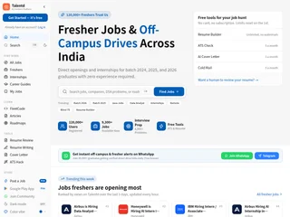 Talentd platform preview