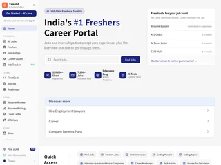 Talentd screenshot preview Talentd screenshot preview
