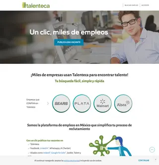 Talenteca platform preview