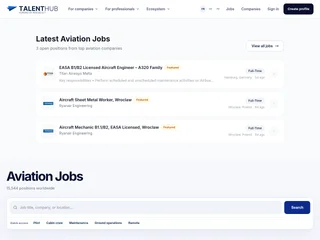 TalentHub screenshot preview