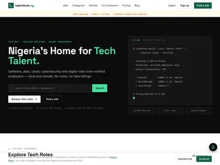 TalentHub.ng platform preview