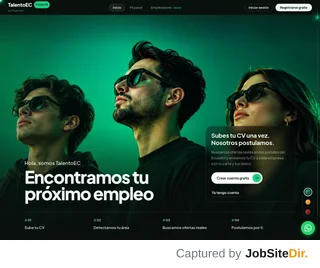 TalentoEC platform preview
