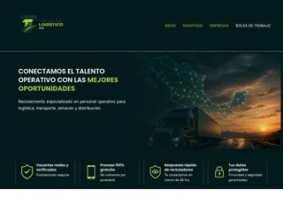 Talento Logístico MX platform preview Talento Logístico MX platform preview