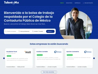 Talento MX screenshot preview Talento MX screenshot preview