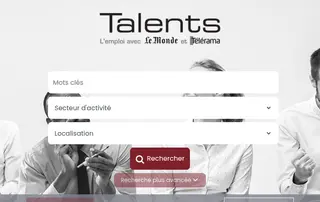 Talents.fr screenshot preview Talents.fr screenshot preview