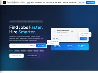 TalentsHire Business Solutions screenshot preview
