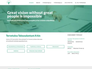 Talousalantyot.fi screenshot preview