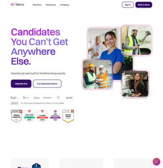 Talroo platform preview