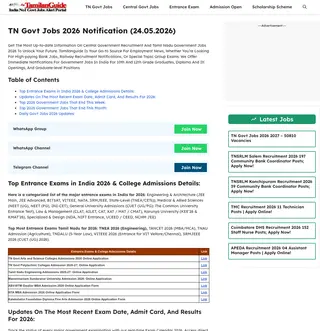 Tamilan Guide platform preview