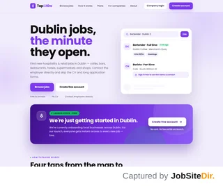 Tap&Hire platform preview Tap&Hire platform preview