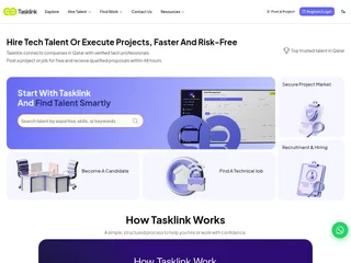 Tasklink platform preview Tasklink platform preview
