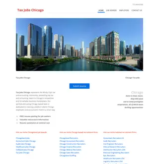 Tax Jobs Chicago platform preview