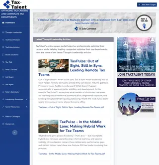 TaxTalent platform preview