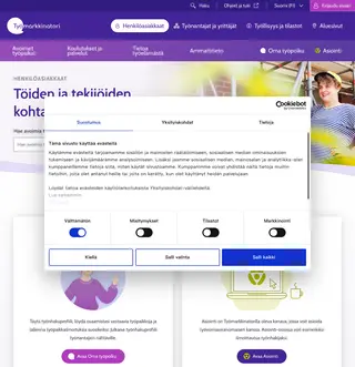 Työmarkkinatori platform preview