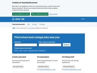 Teaching Vacancies screenshot preview Teaching Vacancies screenshot preview
