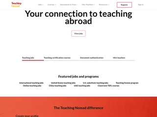 Teaching Nomad platform preview Teaching Nomad platform preview