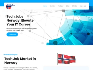 Tech Jobs Norway screenshot preview