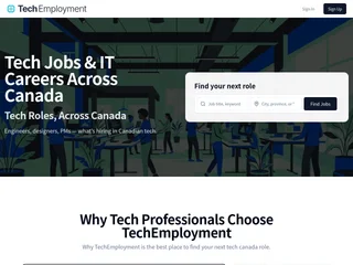 TechEmployment screenshot preview TechEmployment screenshot preview