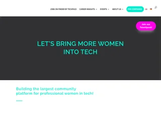 TechFace.ch platform preview