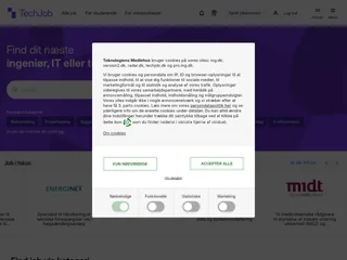 TechJob platform preview