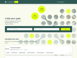 techjobb.nu platform preview techjobb.nu platform preview