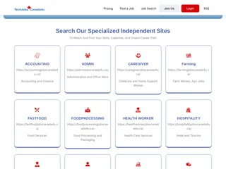 Techjobscanada4u screenshot preview