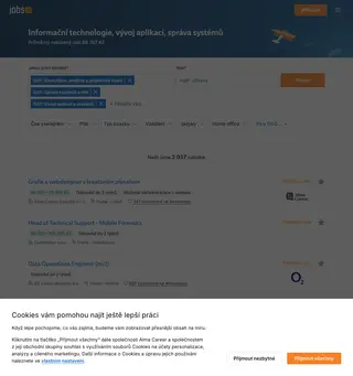 IT.Jobs.cz platform preview