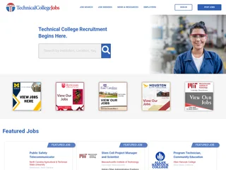 Technical College Jobs platform preview Technical College Jobs platform preview