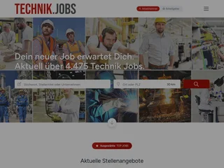 TECHNIK.JOBS screenshot preview TECHNIK.JOBS screenshot preview