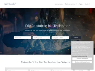 technikerjobs.at platform preview technikerjobs.at platform preview