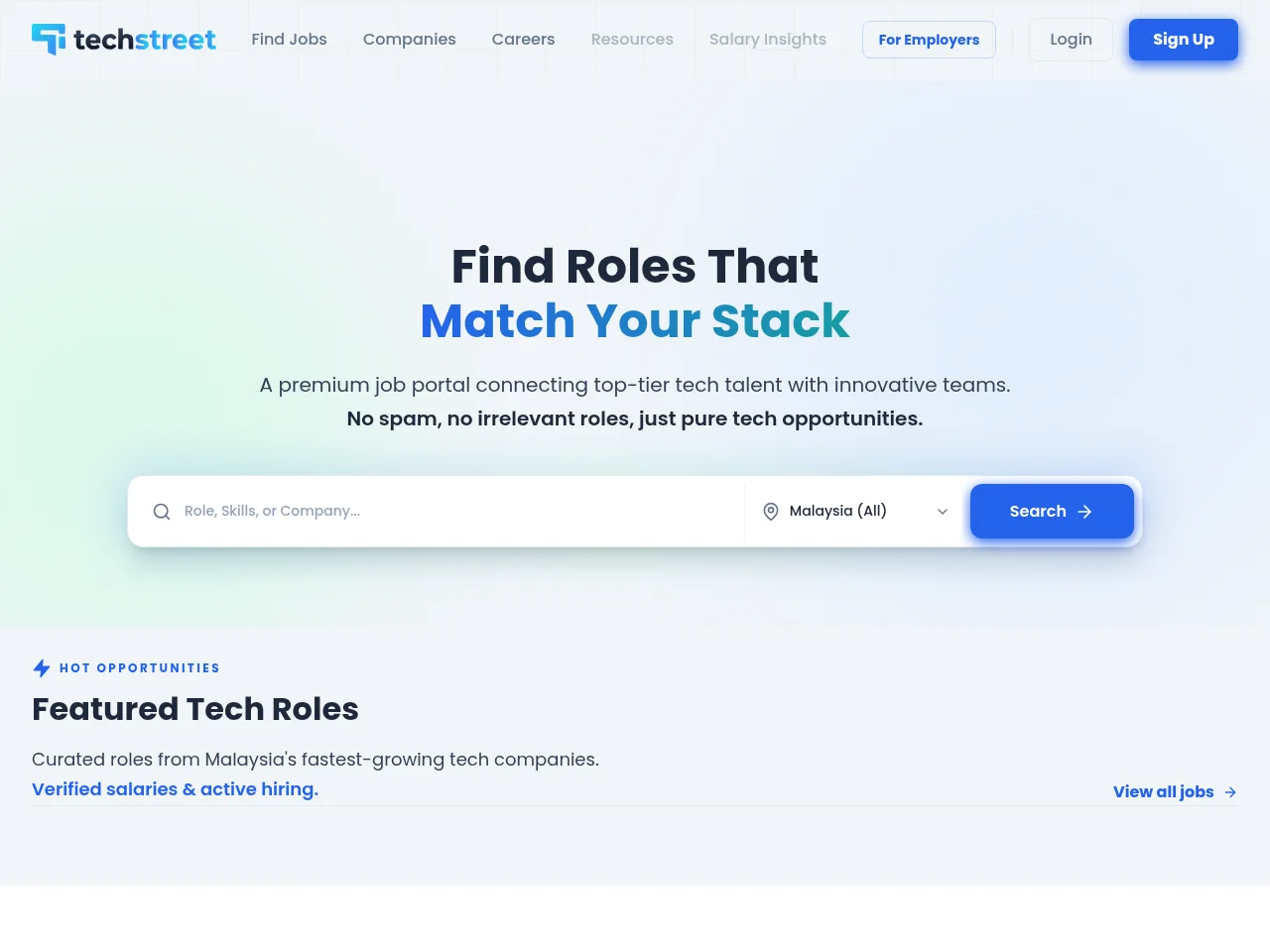 TechStreet website screenshot