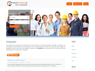 teilzeitmitarbeiter.de screenshot preview